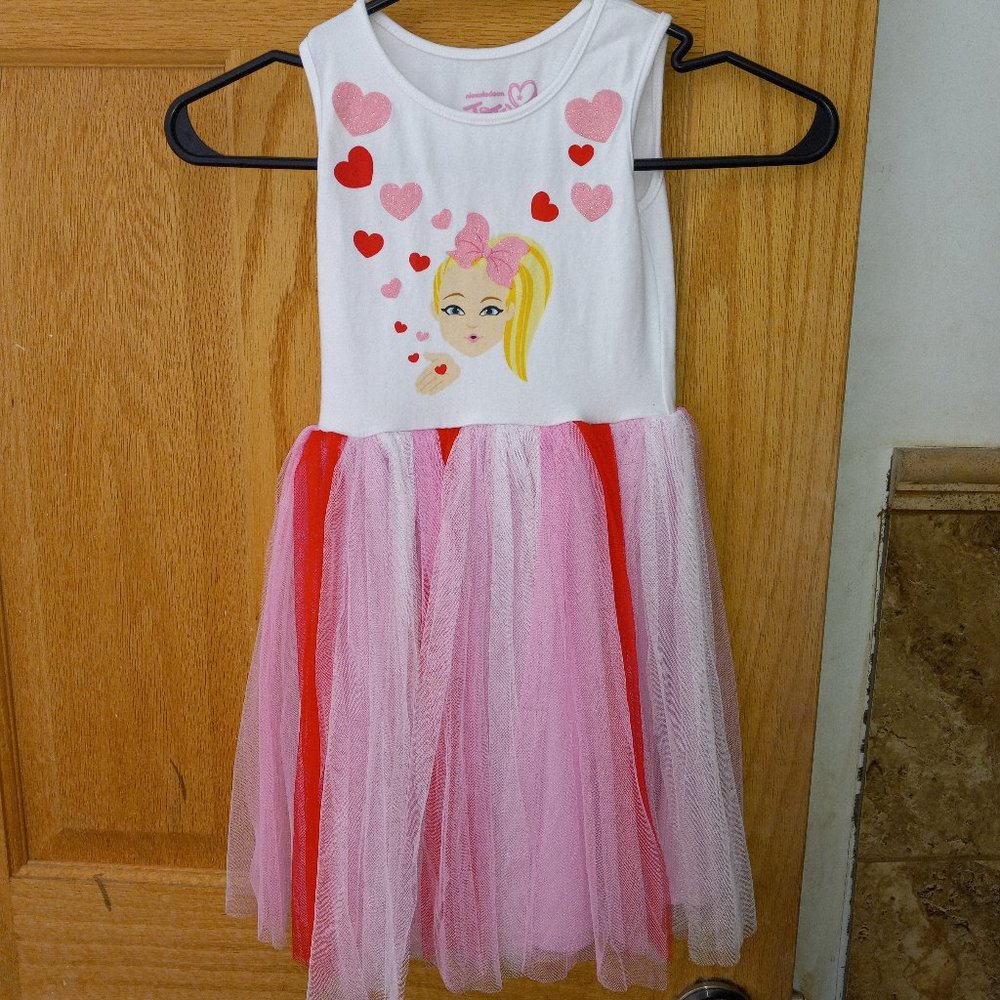 Girls size 4/5T Jojo Siwa Dress Chiffon NWOT